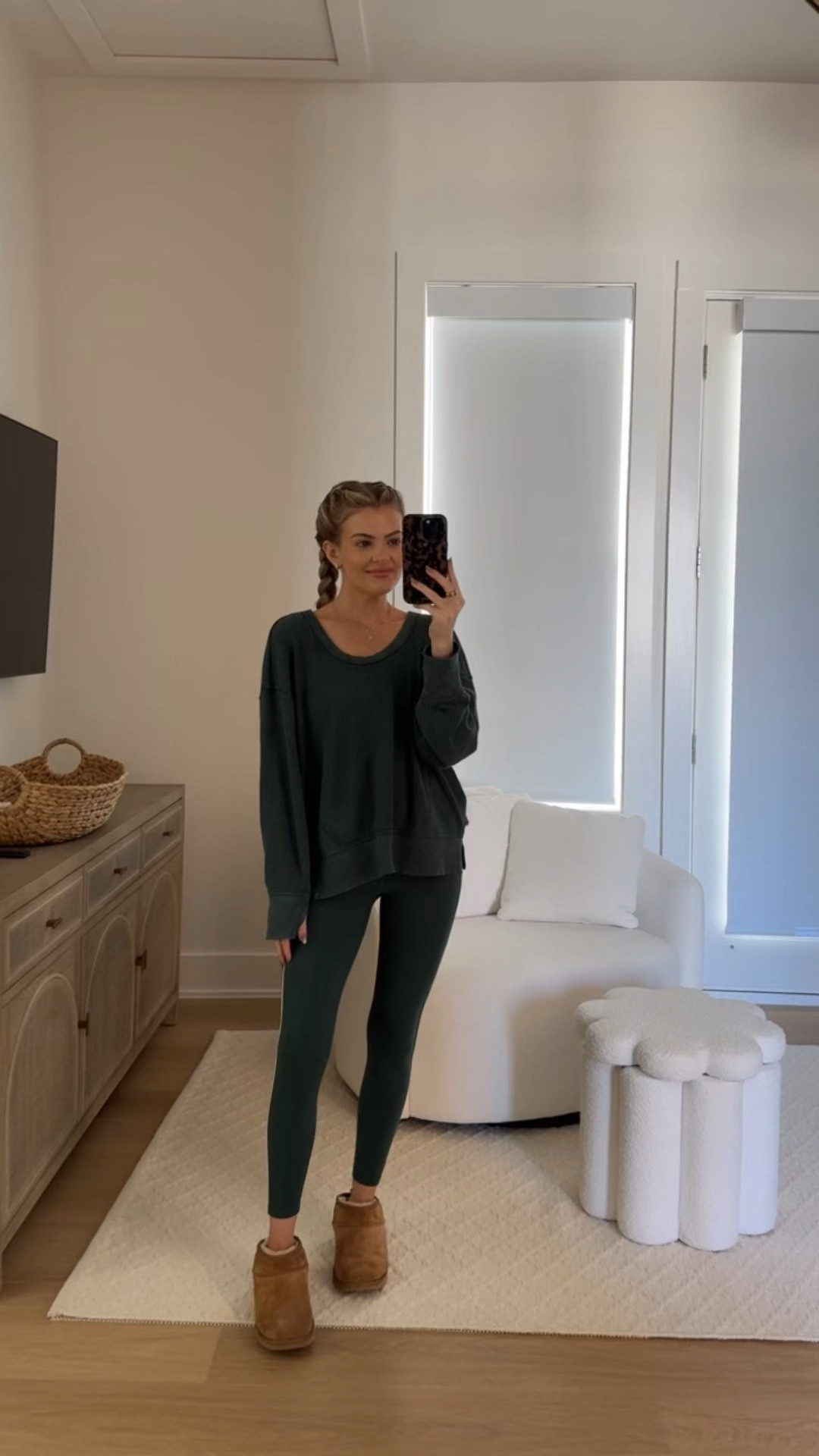 This waffle top matches these leggings PERFECTLY! Love them together so much. I’m wearing smalls in everything. 

Affordable style, athleisure, casual outfits 

#LTKFindsUnder50 #LTKFindsUnder100