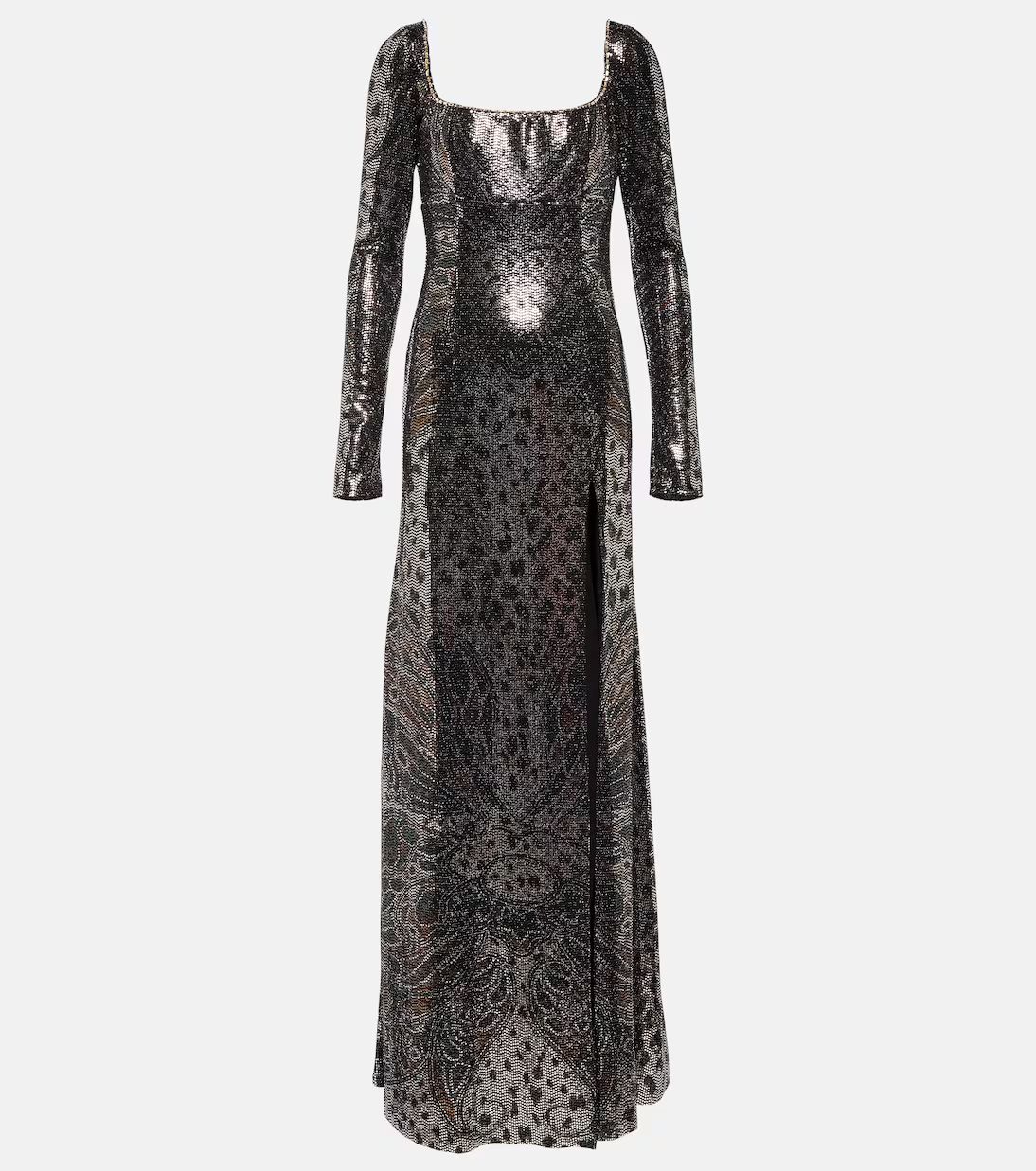 Embellished printed gown | Mytheresa (DACH)
