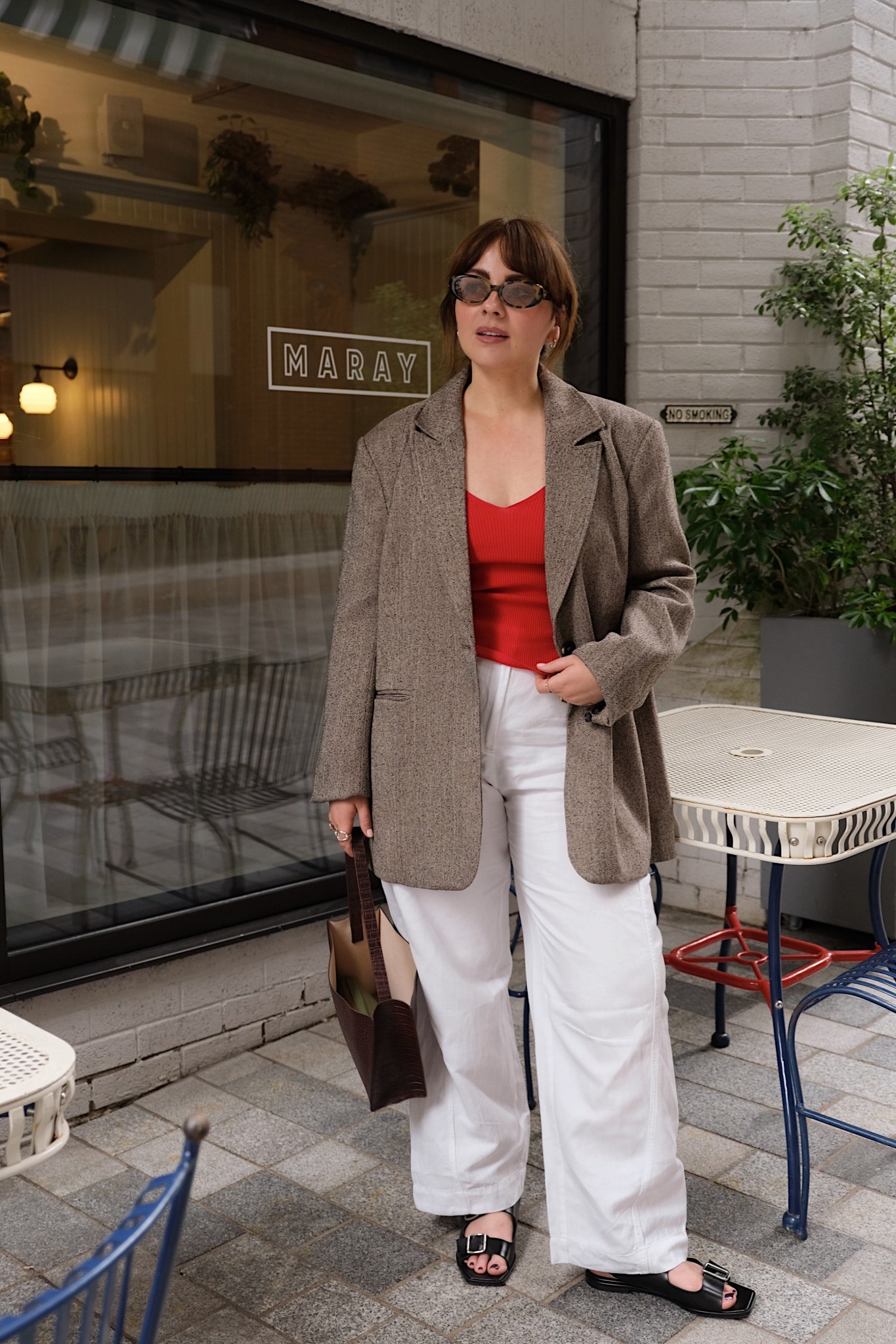 The perfect blazer & a pop of cherry rcheer

#LTKstyletip #LTKuk #LTKsummer