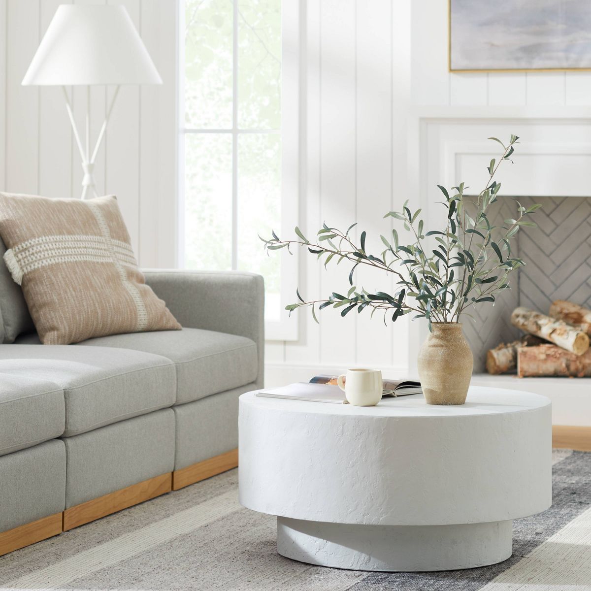 32" Arbon Coffee Table White - Threshold™ designed with Studio McGee | Target