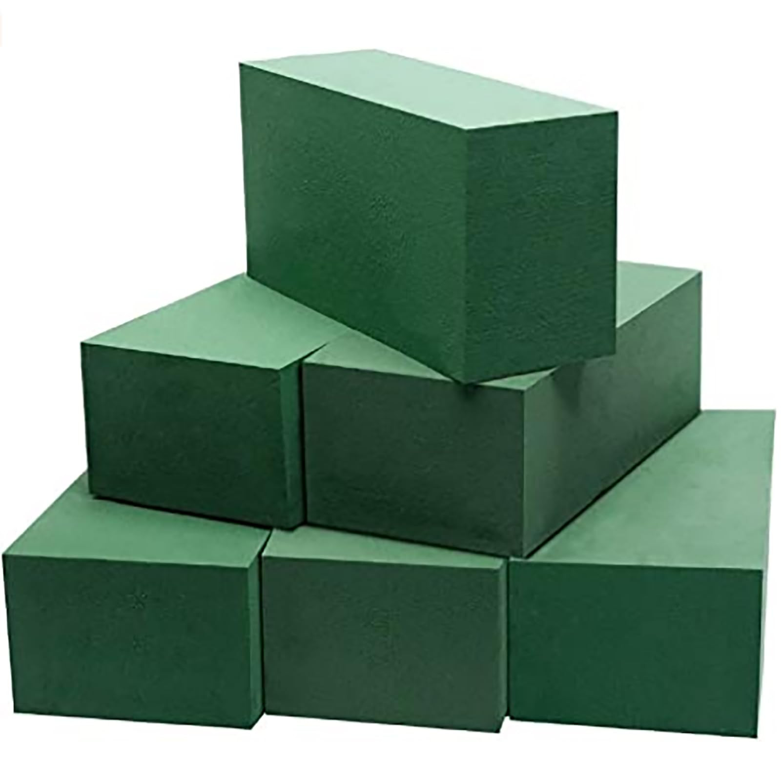 6 Pcs Floral Foam, Wet and Dry Floral Foam Blocks Flower Arrangement Kit for Fresh or Silk Artifi... | Amazon (US)
