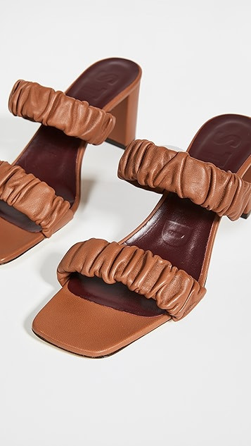 Frankie Ruched Slides | Shopbop