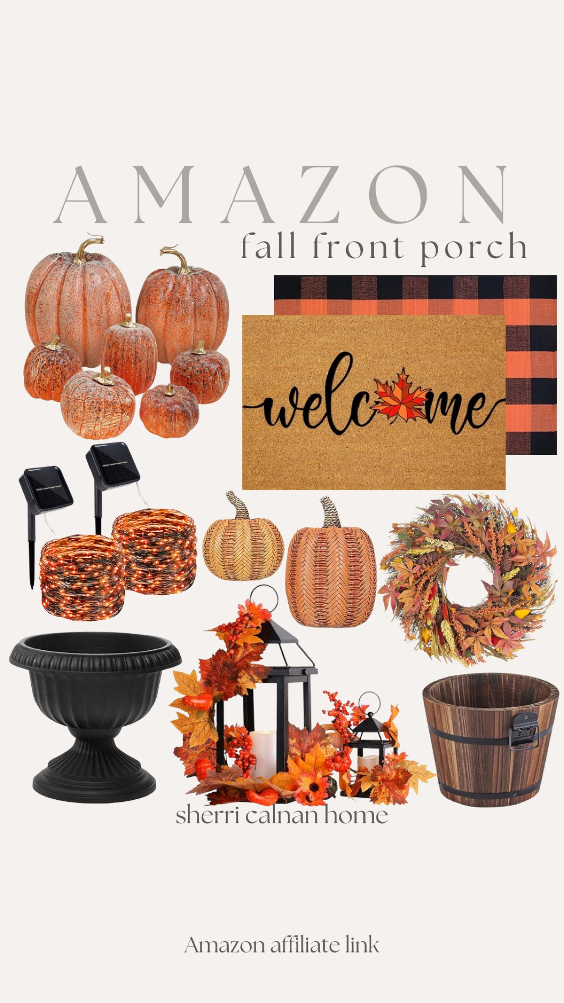 Amazon Fall Front Porch

Fall porch  amazon porch  fall decor  autumn porch  autumn decor  fall front porch  fall patio  outdoor fall decor  sherricalnanhome #LTKFindsUnder100 #LTKHome

#LTKSeasonal