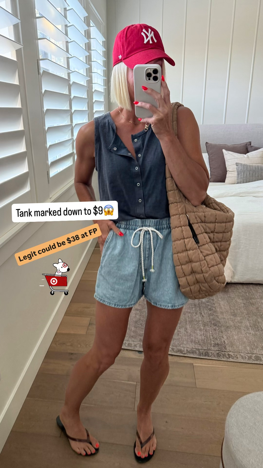 No brainer @Target deals day find — this TANK! Comes in 3 colors. 
consider sizing down if between sizes. It fits a little wide.

#LTKmomlife #LTKOver40 #LTKSaleAlert