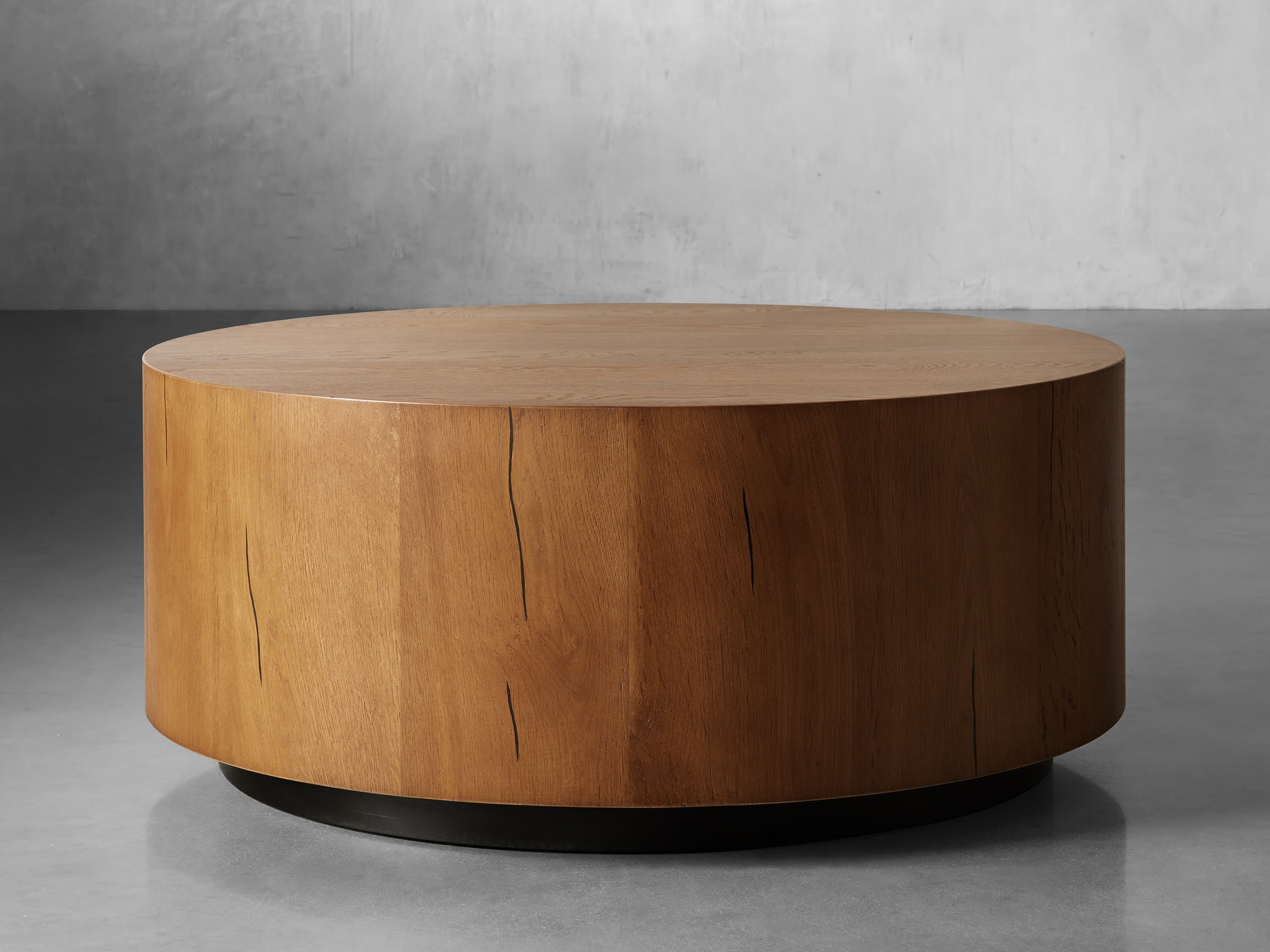 Sullivan Round Plinth Coffee Table | Arhaus