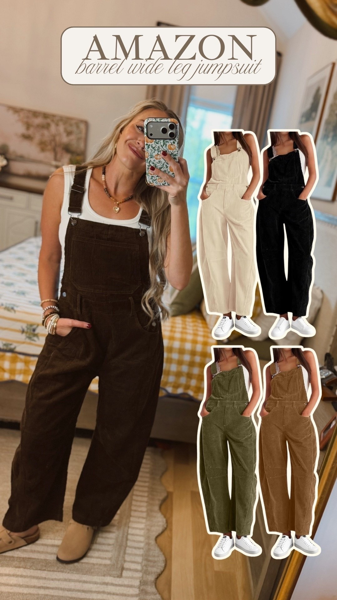 Amazon Barrel Leg Jumpsuit is on sale for Amazon Prime Day!!

Fall fashion, finds under 100, causal outfit, new arrivals, Elaina Zinke

#LTKSeasonal #LTKmomlife