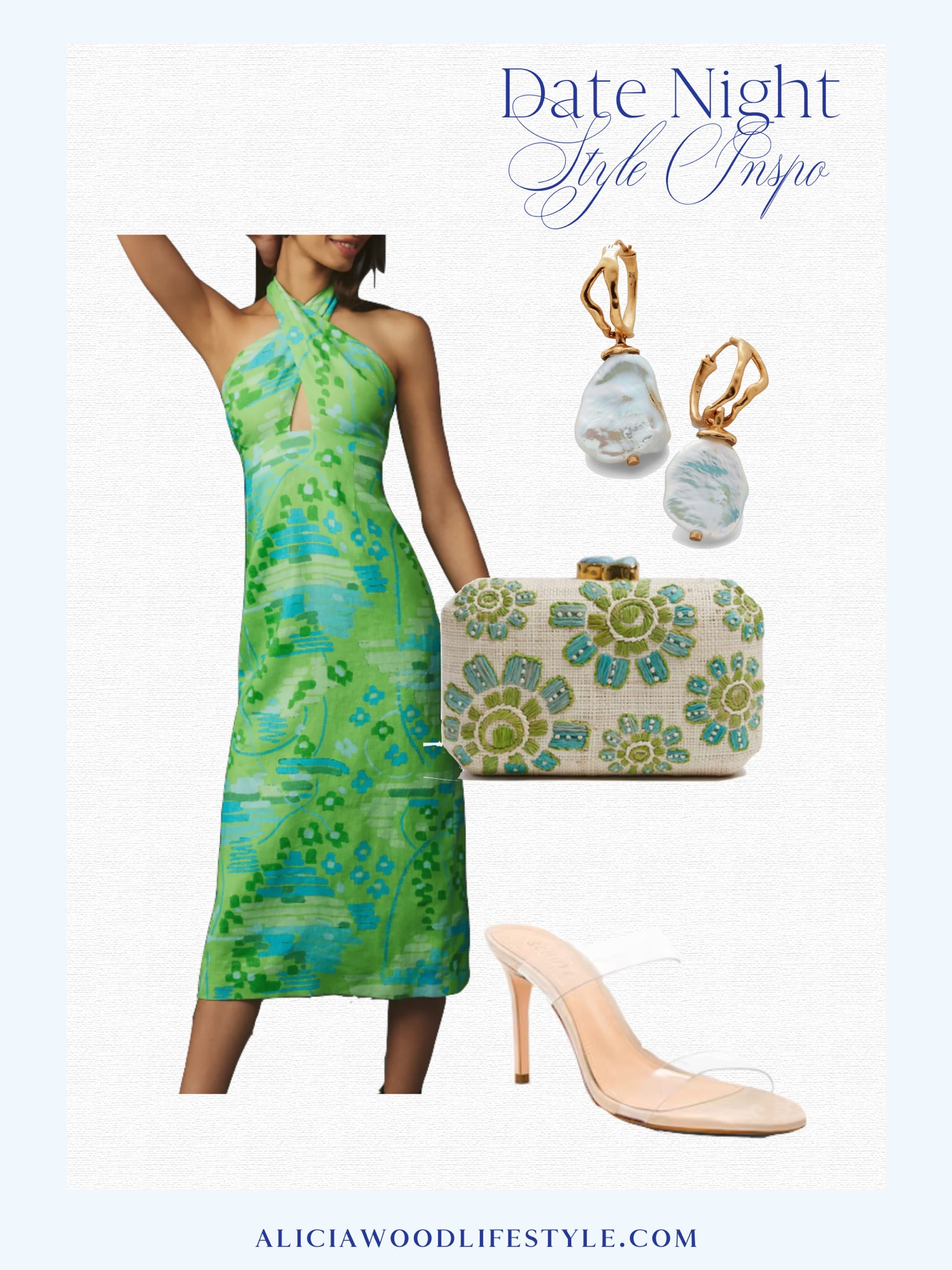 Date Night Style Inspo 

Watercolor print linen midi dress
Pearl drop hoop earrings 
Clear sandal 
Embroidered clutch handbag 
Date night dress 
Out on the town outfit 




#LTKOver40 #LTKSeasonal #LTKStyleTip