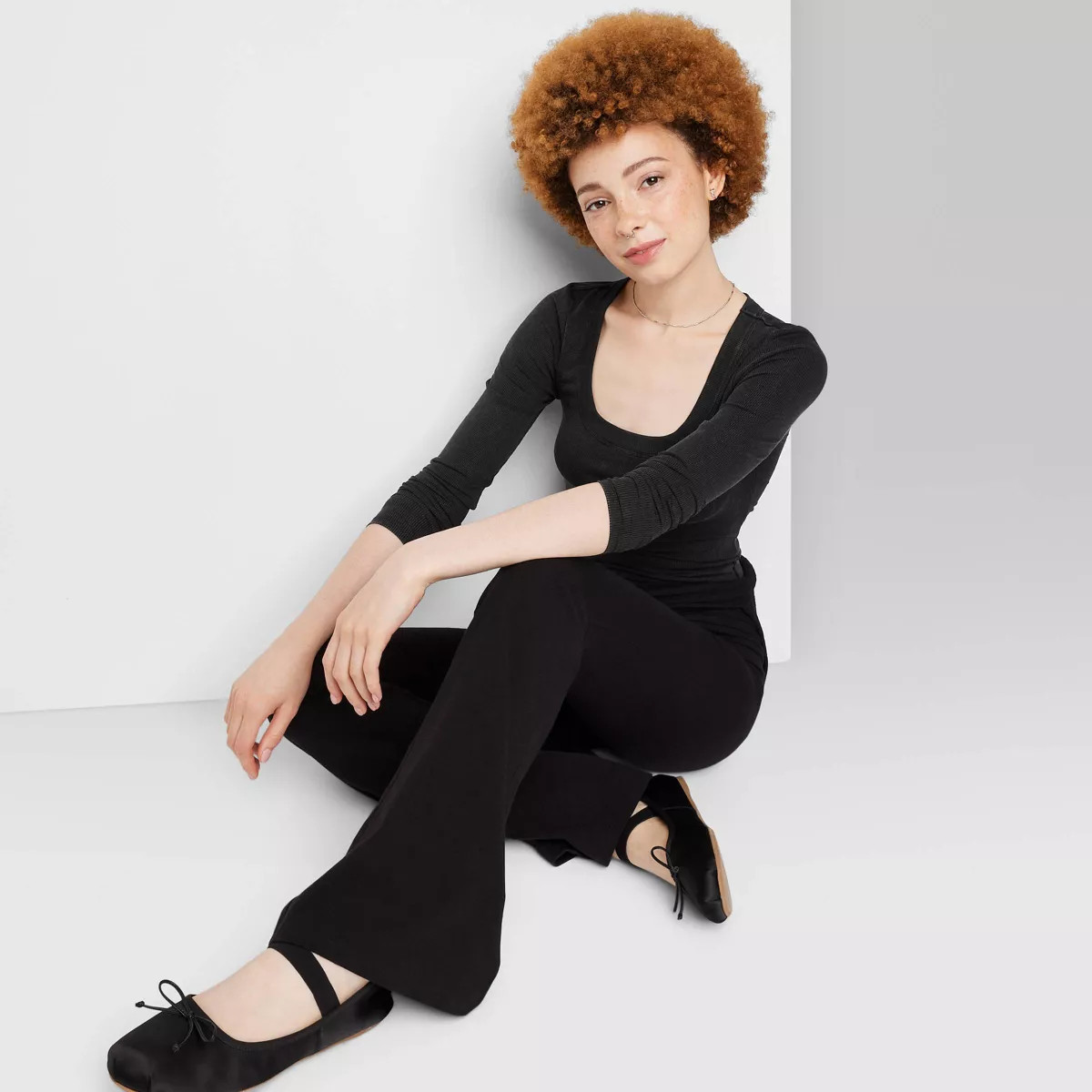 Women's Long Sleeve Scoop Neck T-Shirt - Wild Fable™ | Target