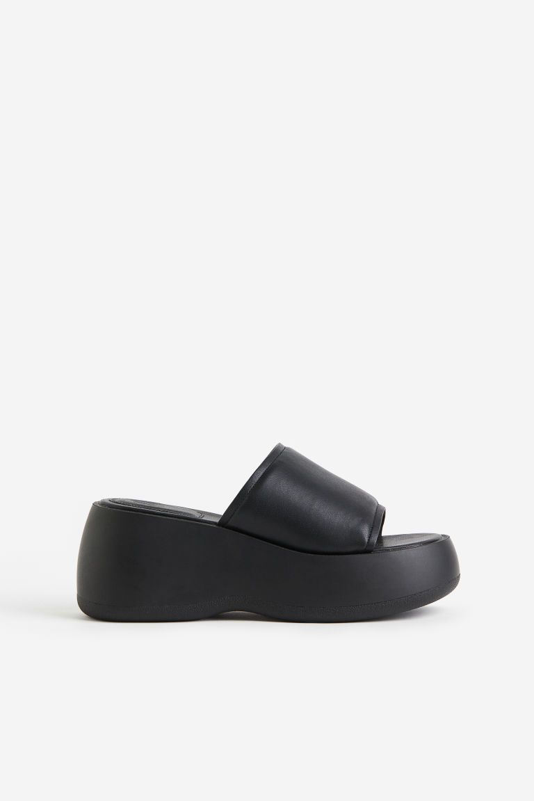 H & M - Chunky platform sandals - Black | H&M (UK, MY, IN, SG, PH, TW, HK)