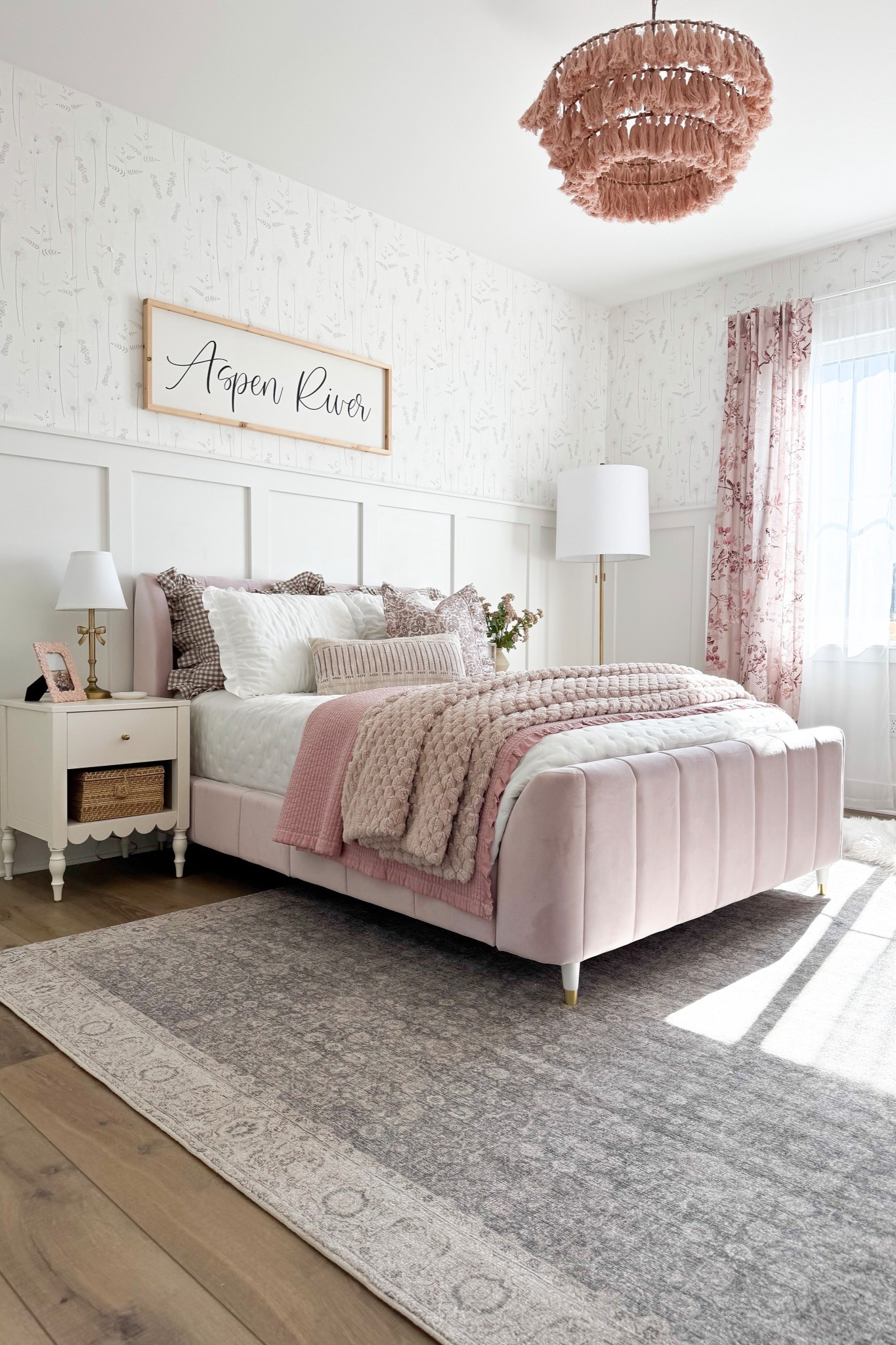 Aspen's bed is finally back in stock and up to 60% off!

Home, home decor, home finds, home accents, pink bedroom, little girls room, bed frame, pink bed, bedding, nightstand, area rug

#LTKKids #LTKSaleAlert #LTKHome