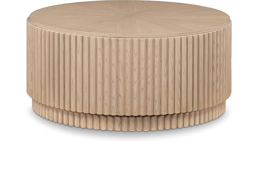 Meridian Furniture 99055Oak-CT Ronin Collection Mid-Century Modern Coffee Table with Rich Natural... | Amazon (US)