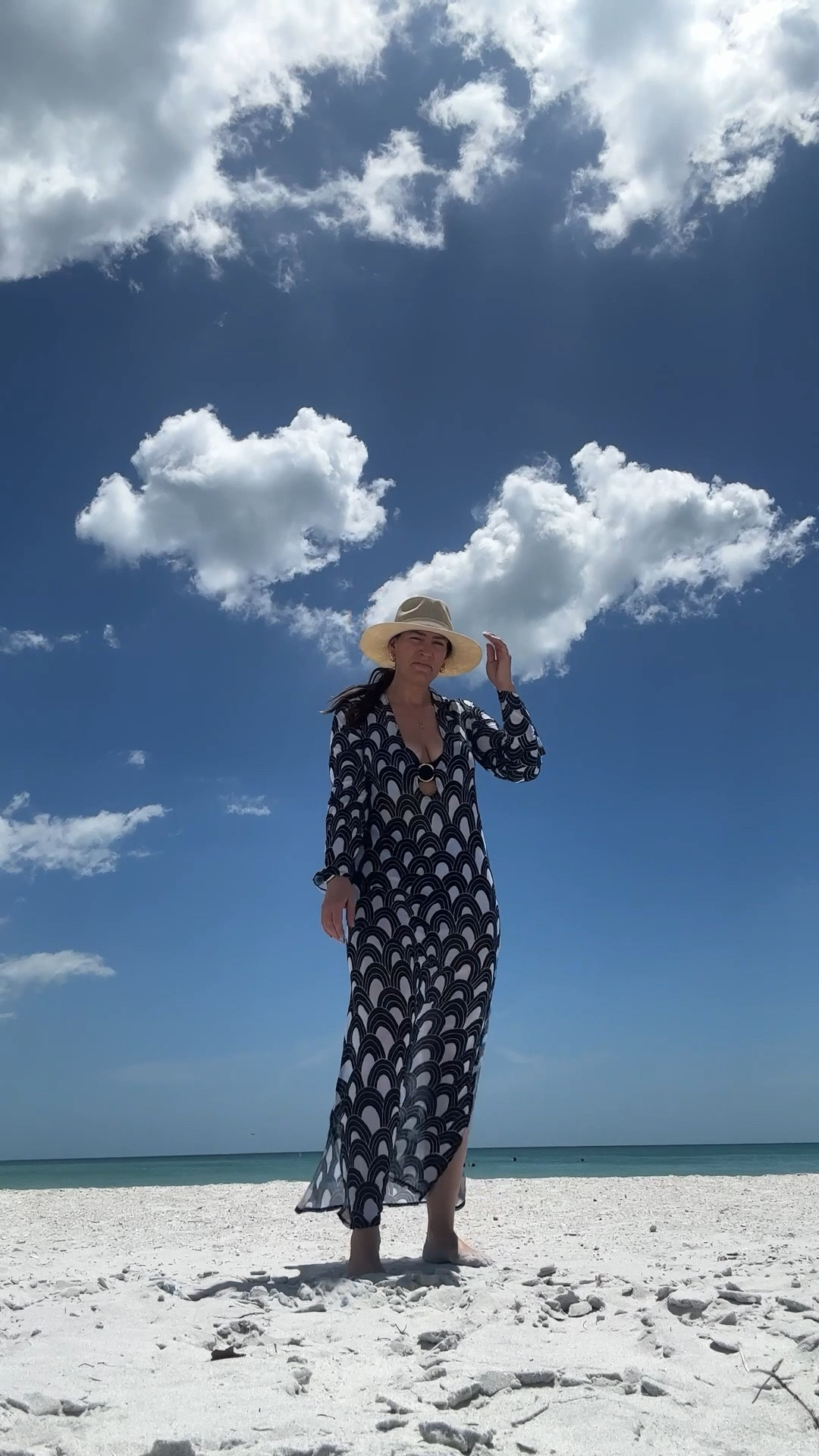 Navy beach style is effortlessly polished—think crisp navy tones paired with airy whites, lightweight linens, and subtle nautical accents that feel refined, not costume-like. As a stylist, I love how this look flatters everyone while staying timeless and versatile from boardwalk strolls to sunset dinners. It’s all about clean lines, breathable fabrics, and just the right hint of coastal charm.
Ready to elevate your summer wardrobe? Let’s curate your perfect navy beach look—reach out and I’ll style pieces tailored just for you.

#LTKootd #LTKTravel #LTKSwim