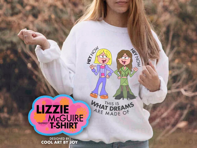 What Dreams Are Made of Crewneck Sweatshirt, Lizzie Mcguire Inspired Sweater, Throwback, Early 20... | Etsy (Global)