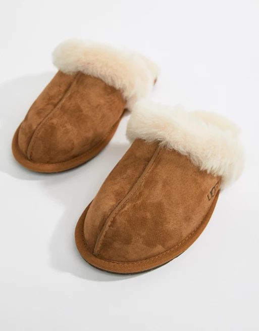 UGG Scuffette II chestnut slippers | ASOS US