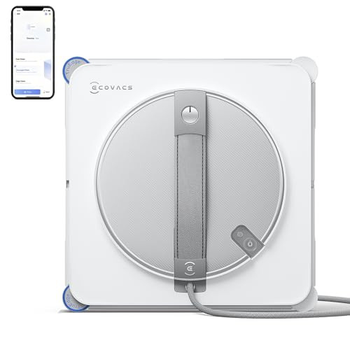 ECOVACS WINBOT W2S Window Cleaning Robot, Intelligent Edge-to-Edge Cleaning with TruEdge Scrubber... | Amazon (US)