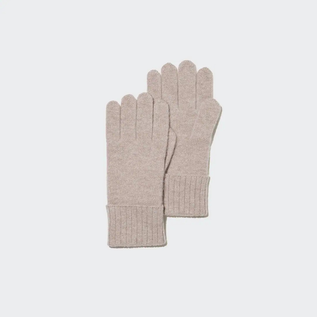 100% Cashmere Knitted Gloves | UNIQLO (UK)