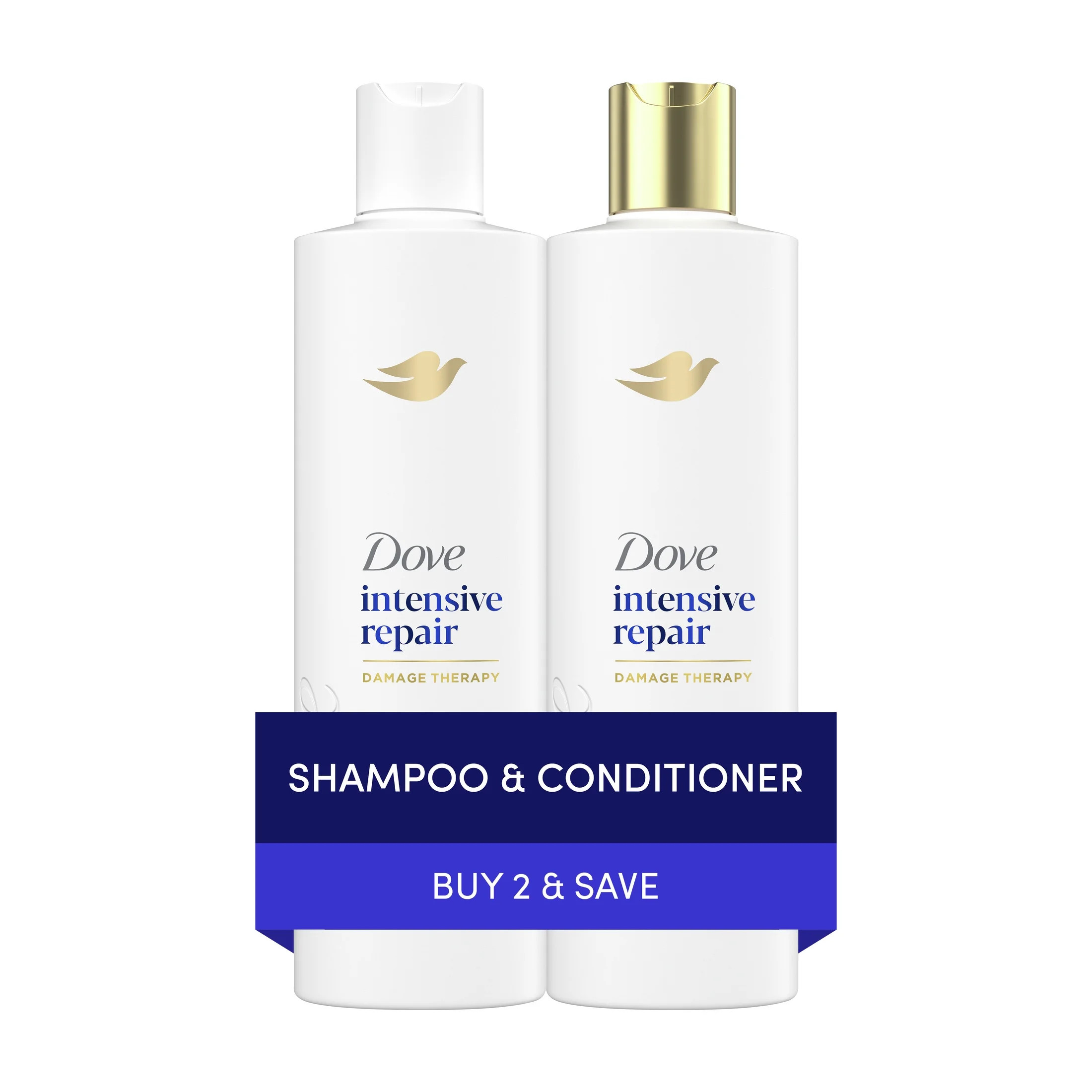 Dove Intensive Repair Juego de Champú y Acondicionador 12 fl oz, 2 Unidades | Walmart (US)