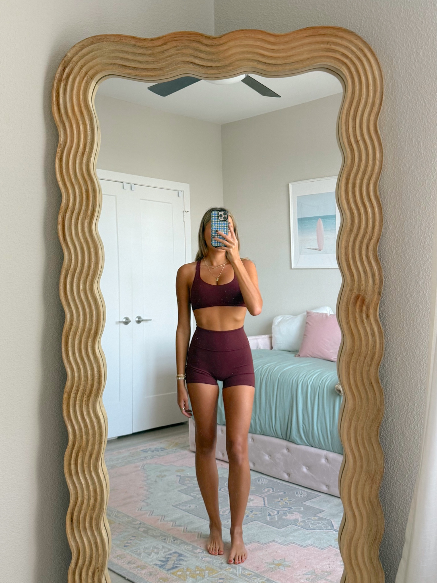 the cutest Amazon workout set. under $30 per piece and feels and looks just like Lululemon for less ❤️ 