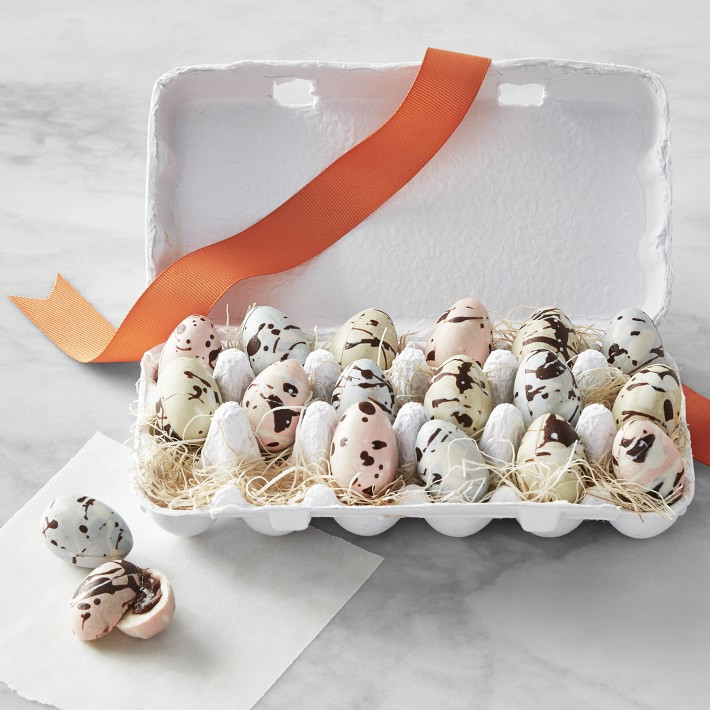 Knipschildt Assorted Pastel Chocolate Easter Egg Truffles | Williams-Sonoma