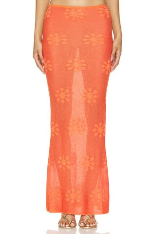 Asta Resort Nina Maxi Skirt in Sunset from Revolve.com | Revolve Clothing (Global)