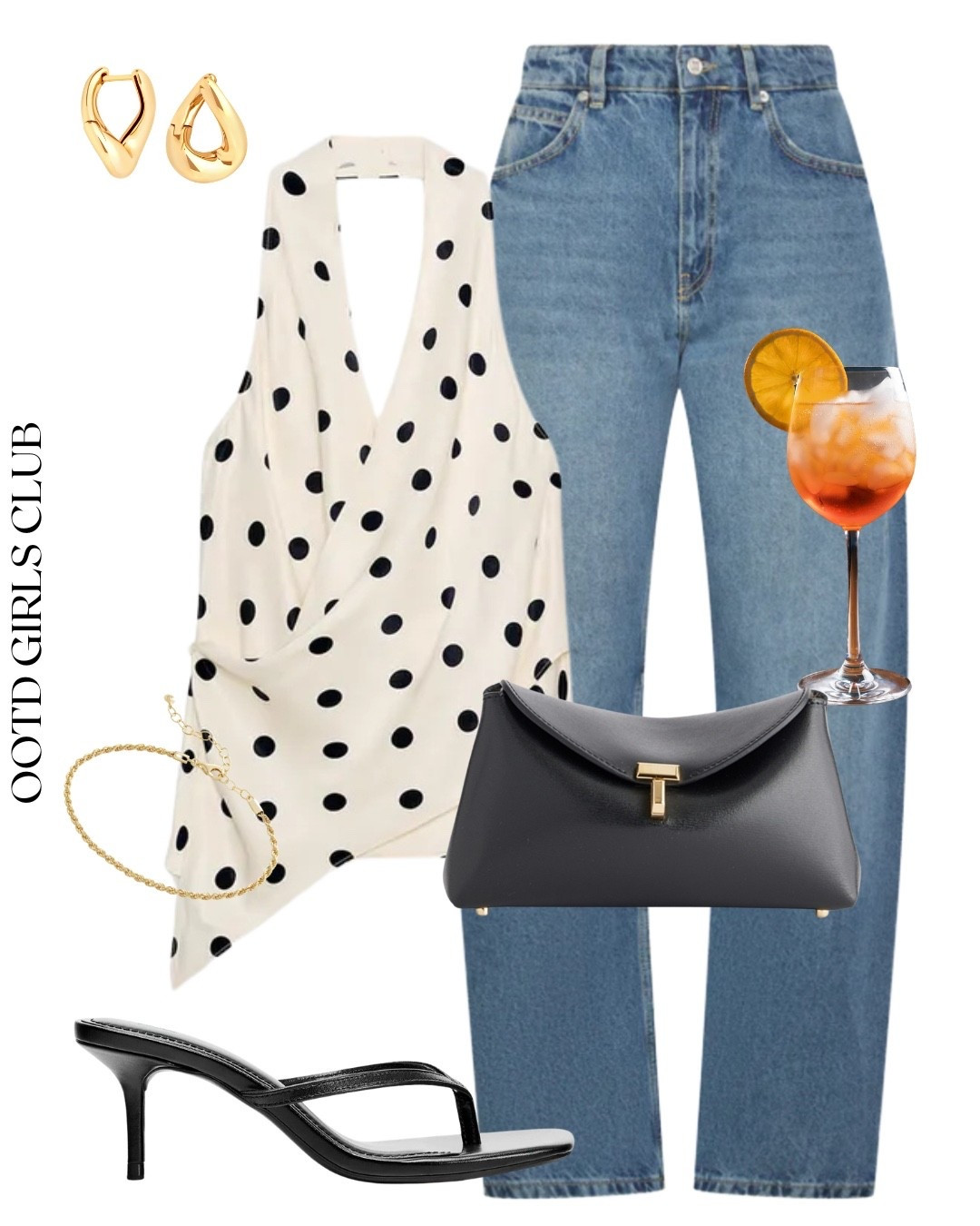 Polka dots for date night - girls brunch - dinner- evening look 

#LTKeurope #LTKstyletip #LTKdatenight