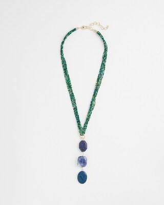 Agate Lapis Lazuli Pendant Necklace | Chico's