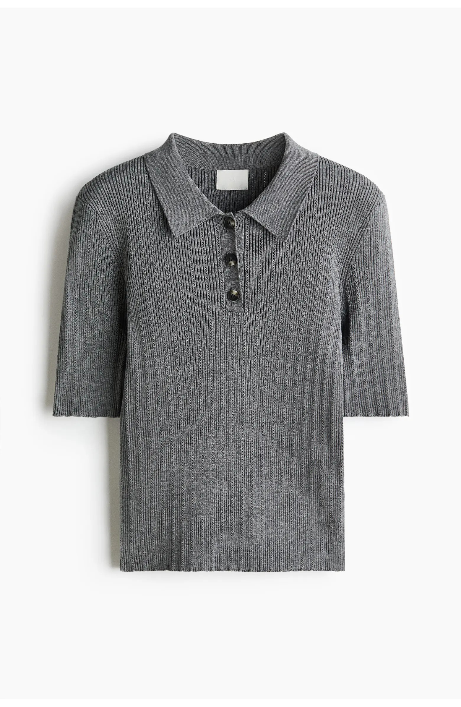 H&M Pointelle-knit Top | Nordstrom | Nordstrom