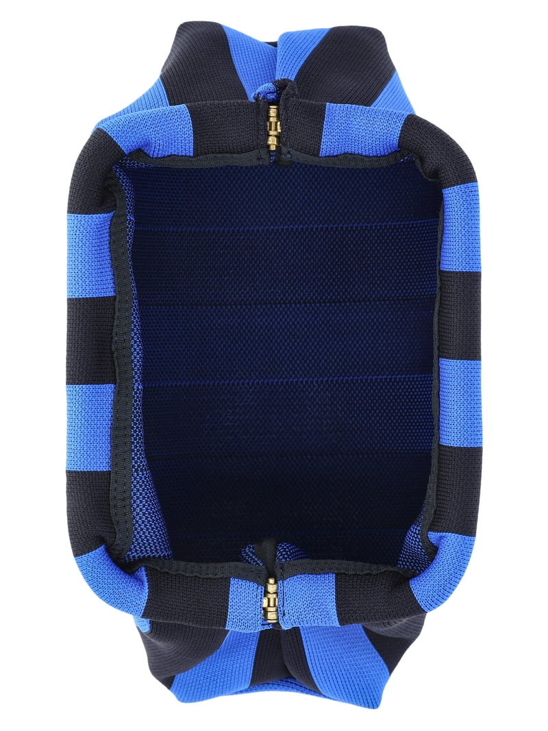 Free Assembly Women's Knit Clutch Handbag, Navy/Blue | Walmart (US)