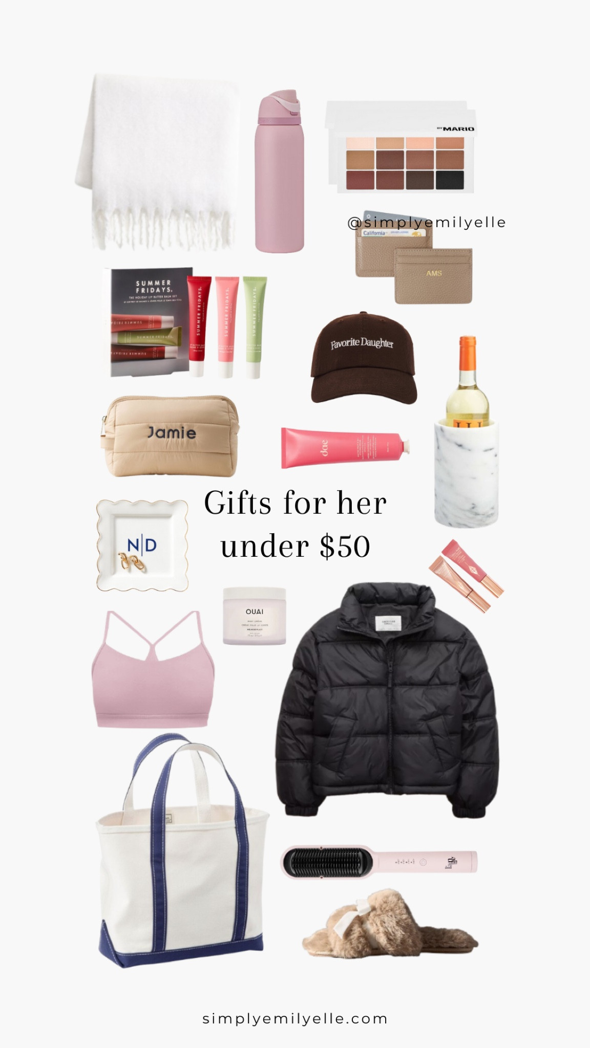 Gift ideas for her, gifts for her, trendy gifts for her, trendy gift ideas for her, gifts for sister, gift ideas for sister, gifts for friend, gift ideas for friends, gifts for best friend, gift idea for best friend, gifts for roommate, gift ideas for roommate

Holiday gift guide, holiday gift guide, gift guide, gift ideas, gift guide 2024
Gifts for her, gift ideas for her, gifts for twenty something, gifts for sister, gifts under 50, gift ideas under $50, gifts under $50

#LTKCyberWeek #LTKHoliday #LTKGiftGuide