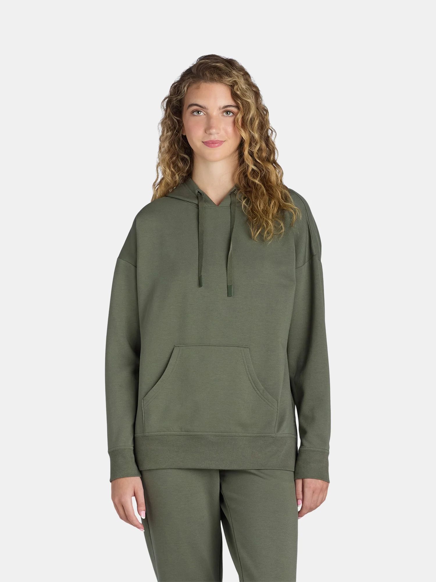 Athletic Works Women's and Women's Plus Super Soft Hoodie, Sizes XS-4X - Walmart.com | Walmart (US)