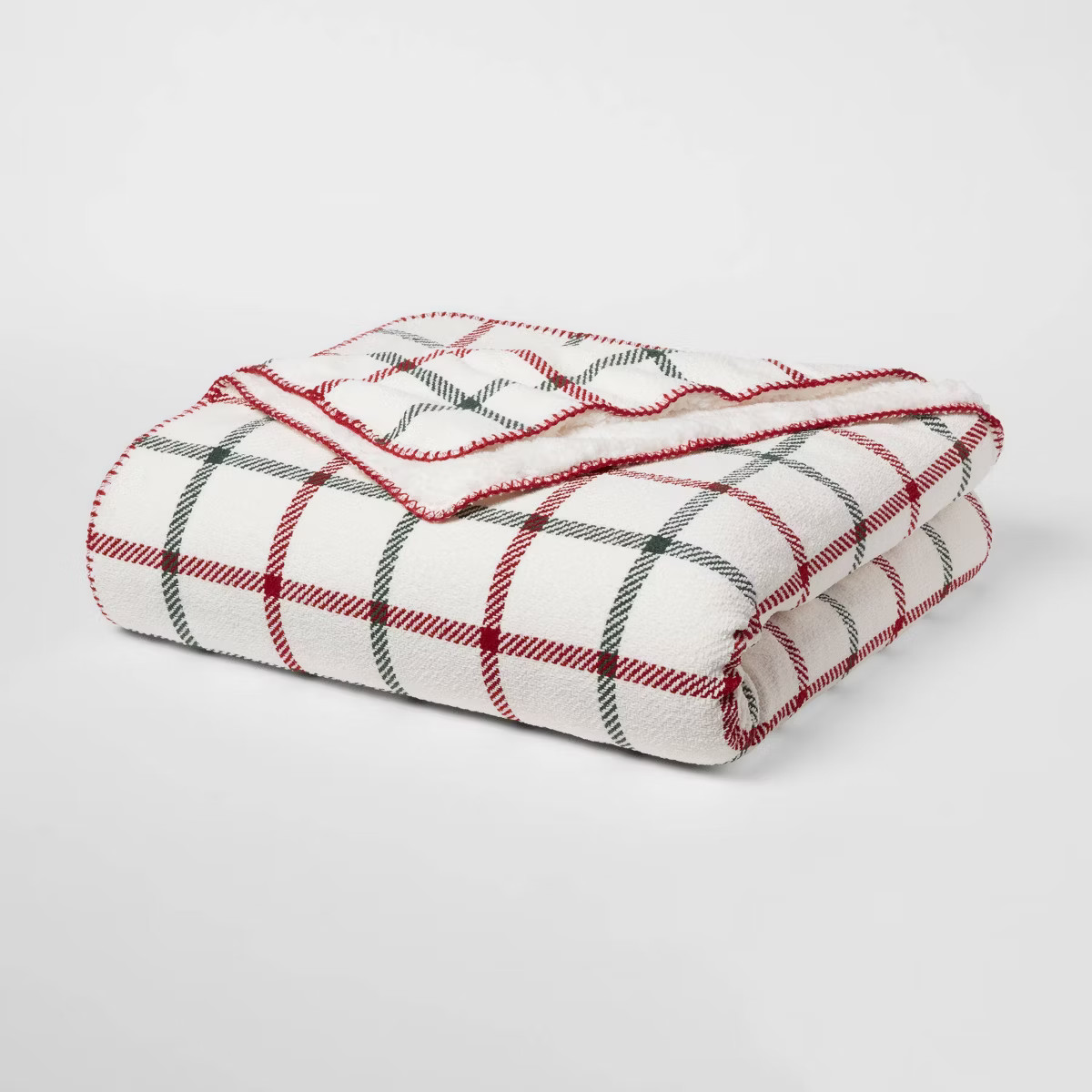 Full/Queen Plaid Bed Blanket - Threshold™ | Target