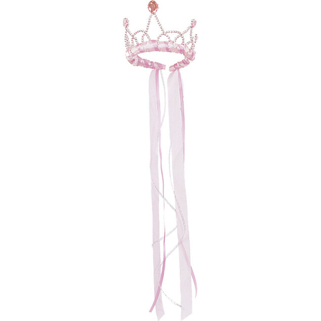 Ribbon Tiara, Light Pink | Maisonette