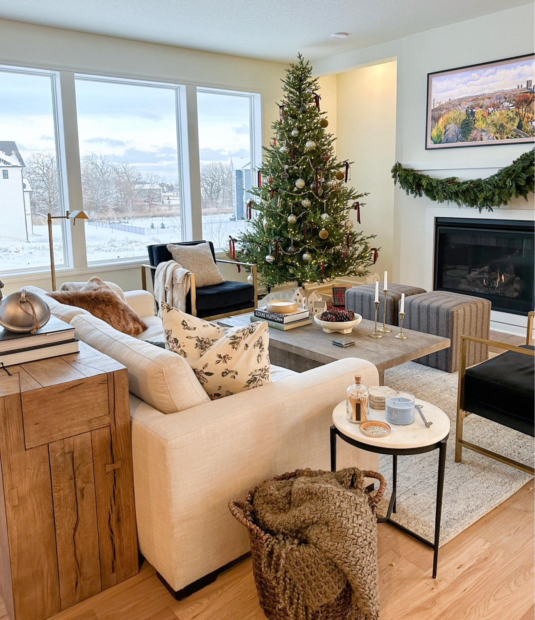 We started looking at slabs for our fireplace surround last week and are so excited! Hoping to make our final selection this week 🤞 and our custom built ins are almost done! Our carpenter is hoping to install them shortly after Christmas. We’re getting there ☺️


Christmas, living room, great room, studio McGee, McGee and Co., pottery barn, fireplace, Christmas tree, holiday decor 

#LTKhome #LTKHoliday #LTKSeasonal