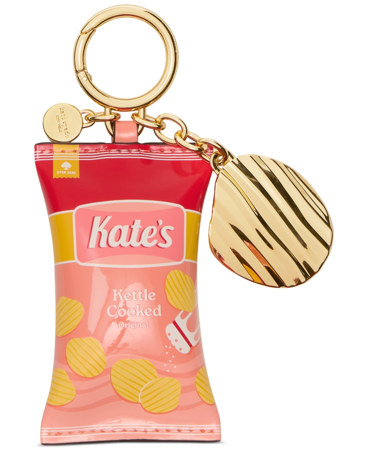 kate spade new york Snack Time Patent Key Fob - Multi | Macy's