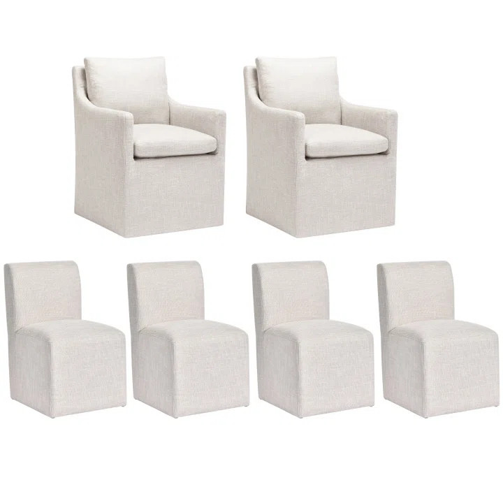 Ritney Upholstered Fabric Parsons Design Modern Traditional Dining Chair | Wayfair North America