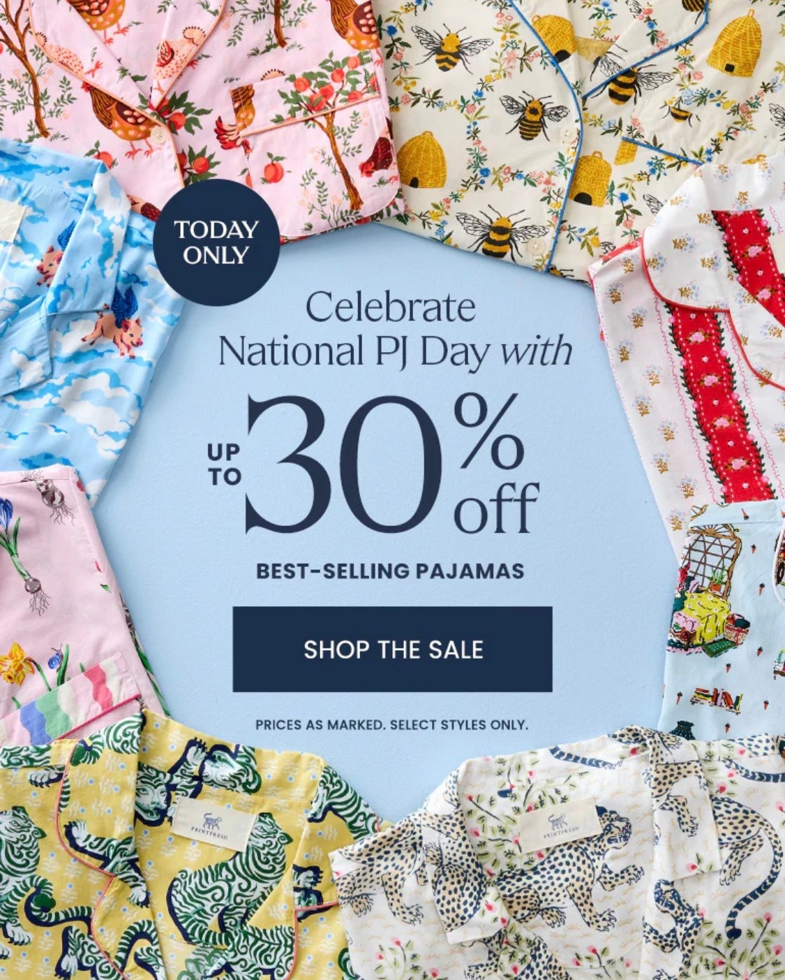 National PJ Day Printfreah site wide Sale TODAY ONLY

#mckenziechilds #pajamas #salee

#LTKselfcare #LTKMothersDay #LTKSaleAlert