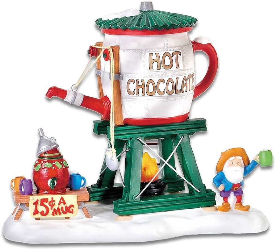 Department 56 North Pole Village Hot Chocolate Tower Accessory Figurine | Amazon (US)