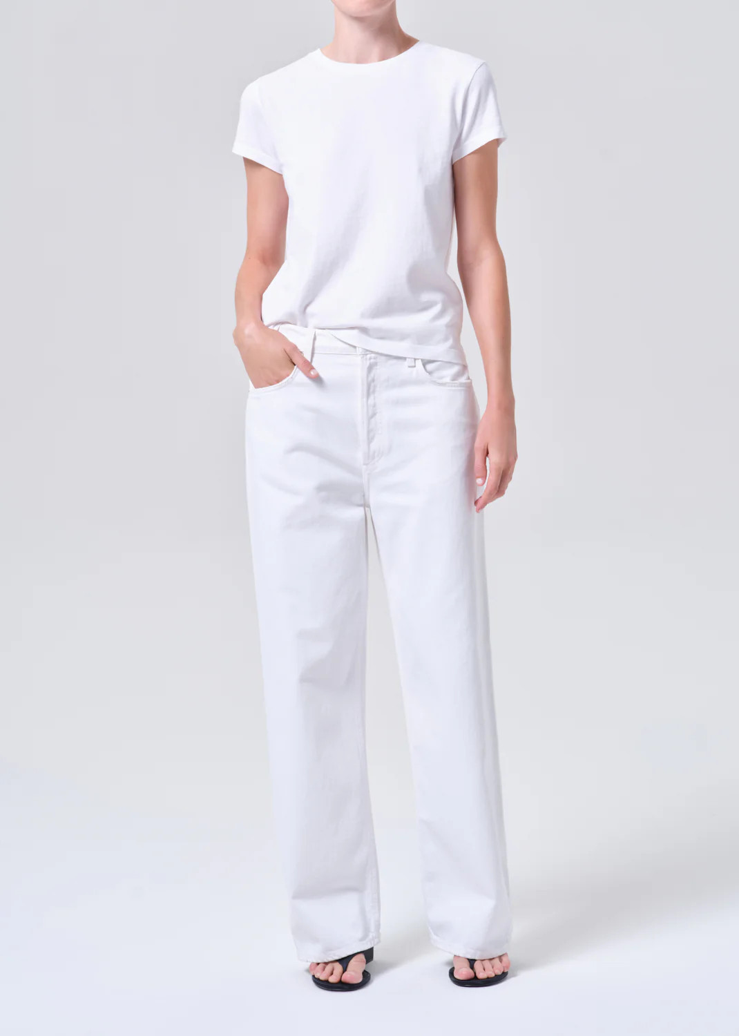 Low Slung Baggy 30.5" in Milkshake | AGOLDE