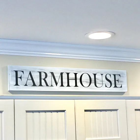 Farmhouse Sign - Farmhouse Decor - Kitchen Decor - Fixer Upper Decor - Rustic Wood Sign - Rustic ... | Etsy (US)