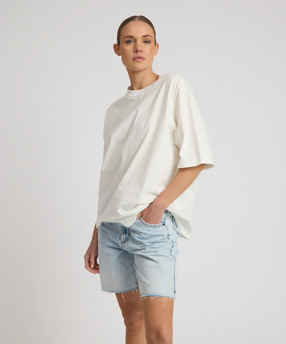 Kobe Basketball Tee - White - White | One Teaspoon | OneTeaspoon