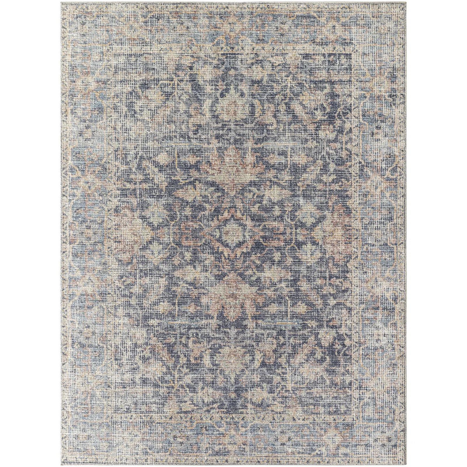 Our PNW Home x Livabliss Olympic Charcoal Traditional Area Rug | Wayfair North America