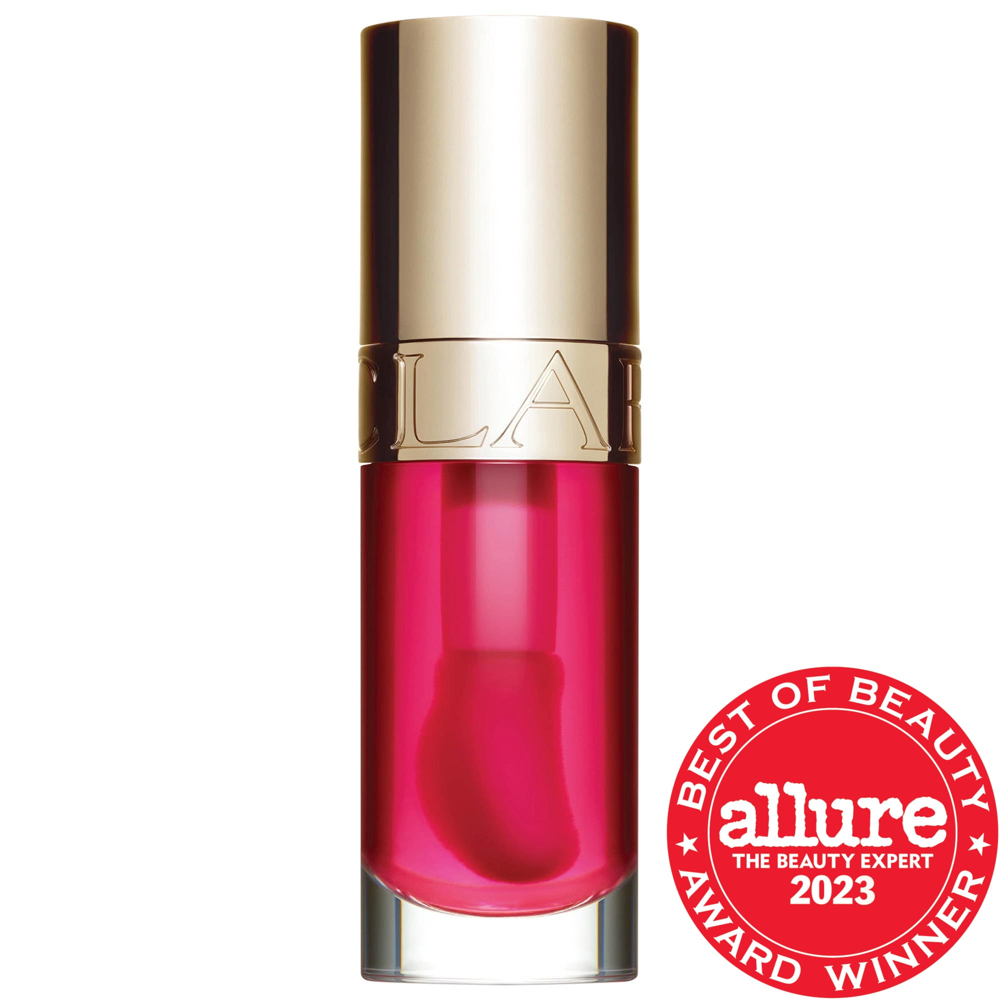 Clarins Lip Comfort Hydrating Oil 04 Pitaya - sheer baby pink, pH reactive 0.2 oz / 7 mL | Sephora (US)