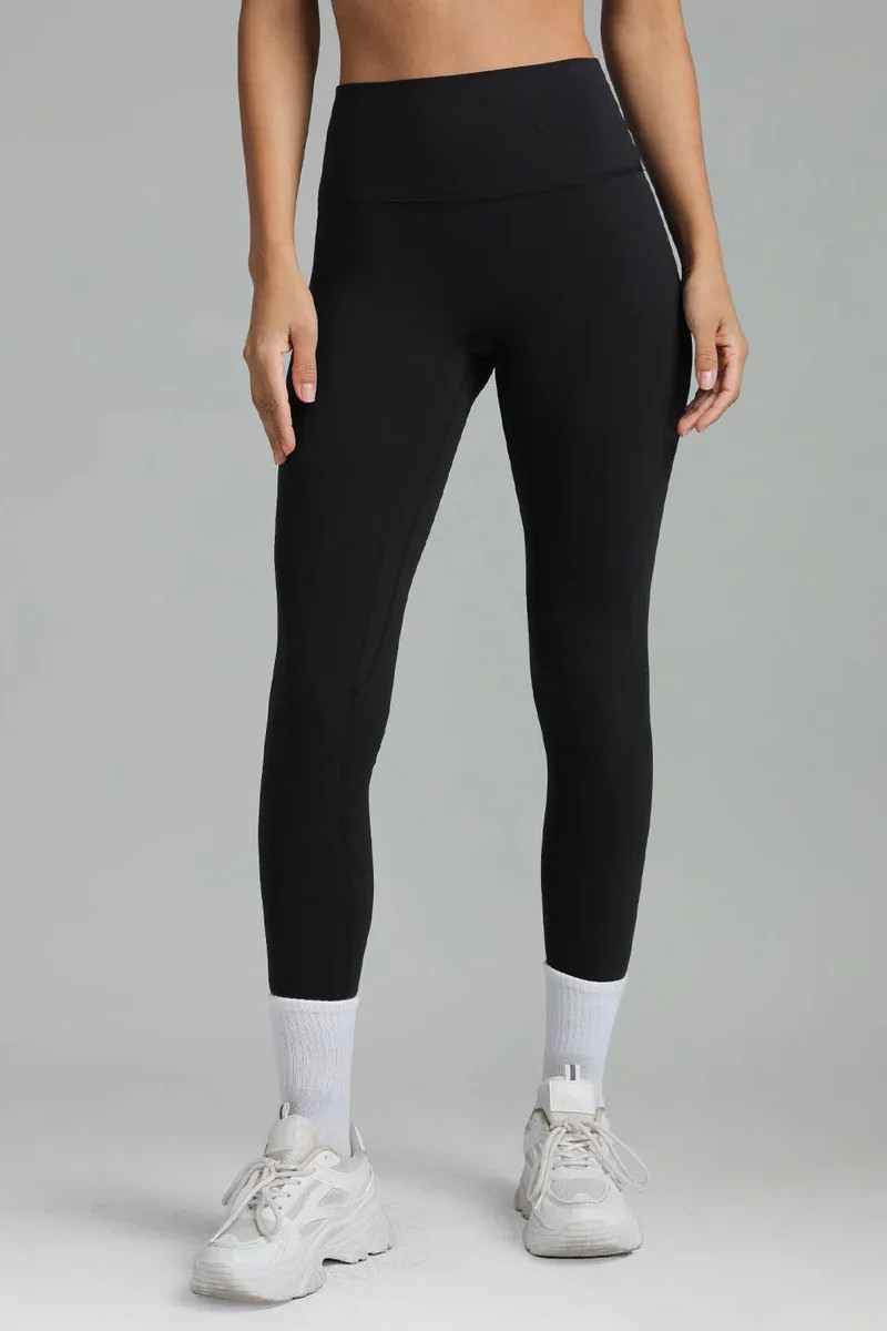 Dreamlux High Waisted No Front Seam 28" Full Length Workout Legging | Colorfulkoala