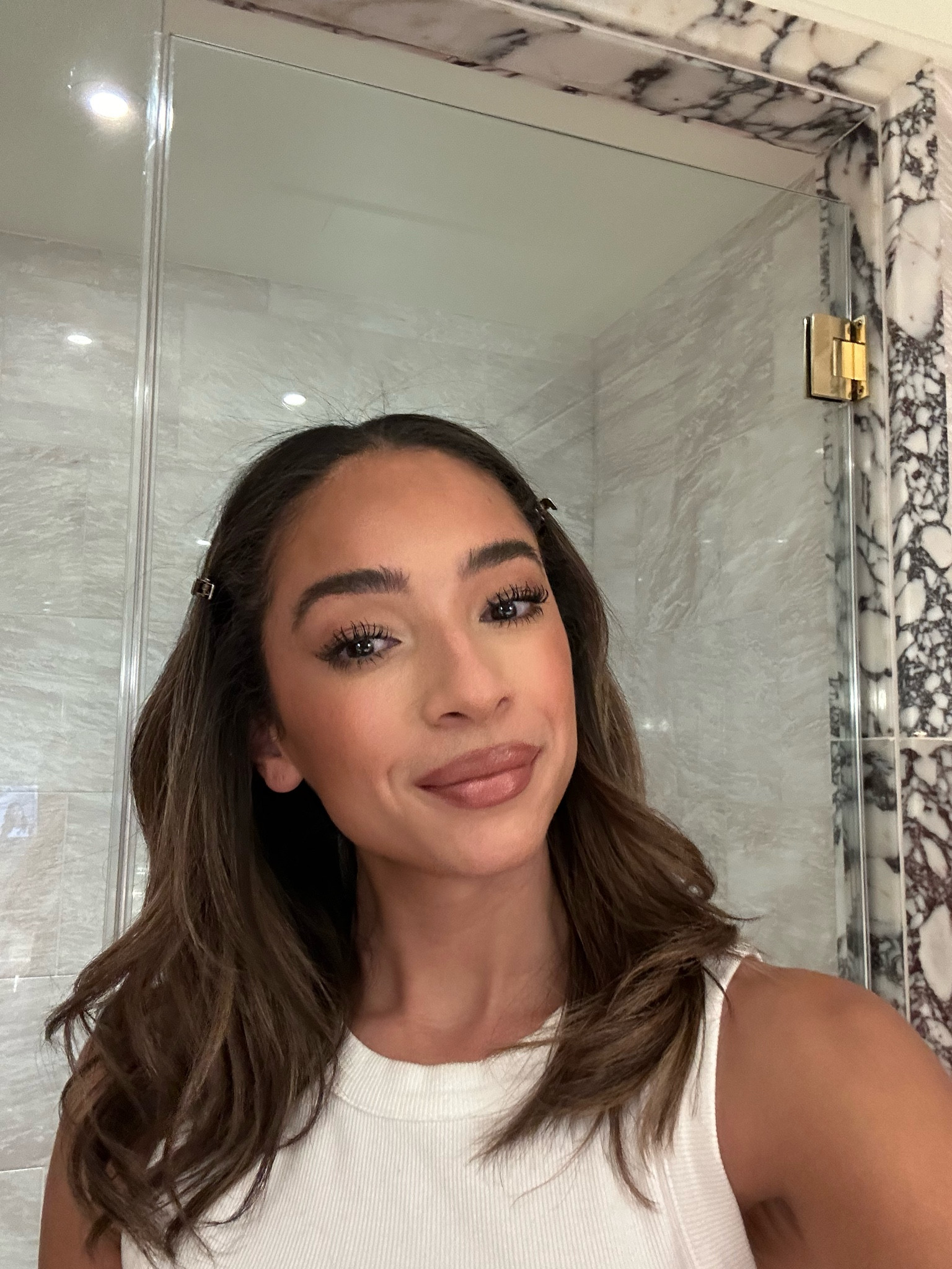 Makeup touch ups for dinner in NYC! Shade ideal in lip liner, shade rosy copper in gloss

#LTKbeauty #LTKfindsunder50