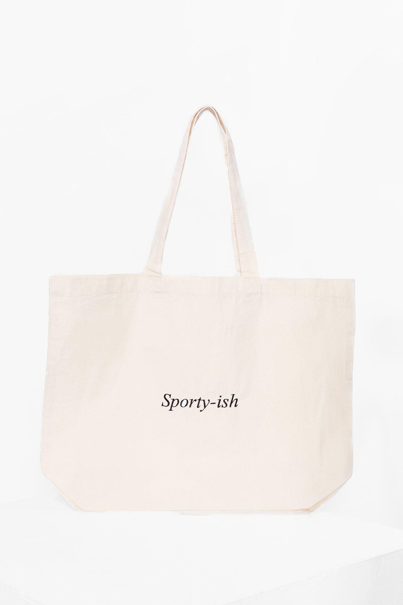 WANT We're Sporty-ish Canvas Tote Bag | Nasty Gal (US)
