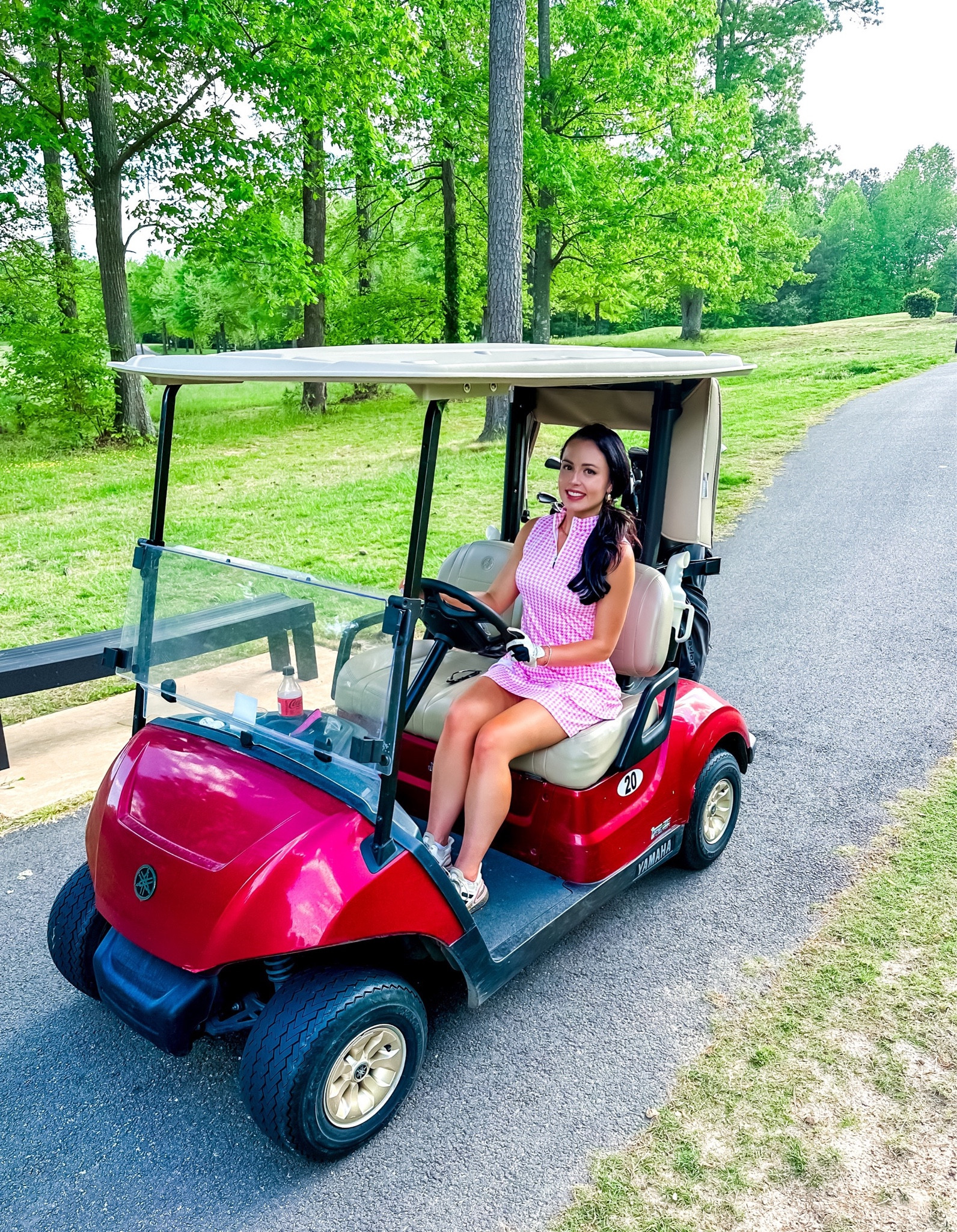 Under $40 amazon plaid golf dress (sized up to a medium), under $15 amazon sunglasses and adidas ultra boost sneakers —a perfect athleisure and tennis or golf look! #founditonamazon 


#LTKFitness #LTKActive #LTKFindsUnder50