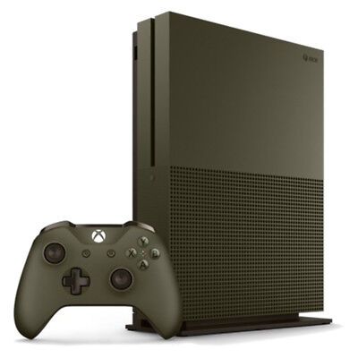 Microsoft Xbox One S Battlefield 1: Military Green 1TB Green Console - Excellent | eBay US