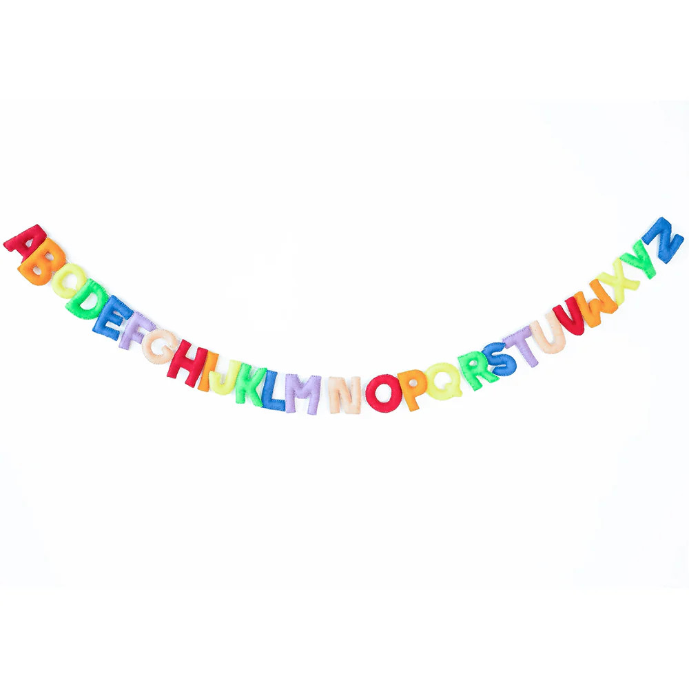 Alphabet Wool Felt Garland | Shop Sweet Lulu