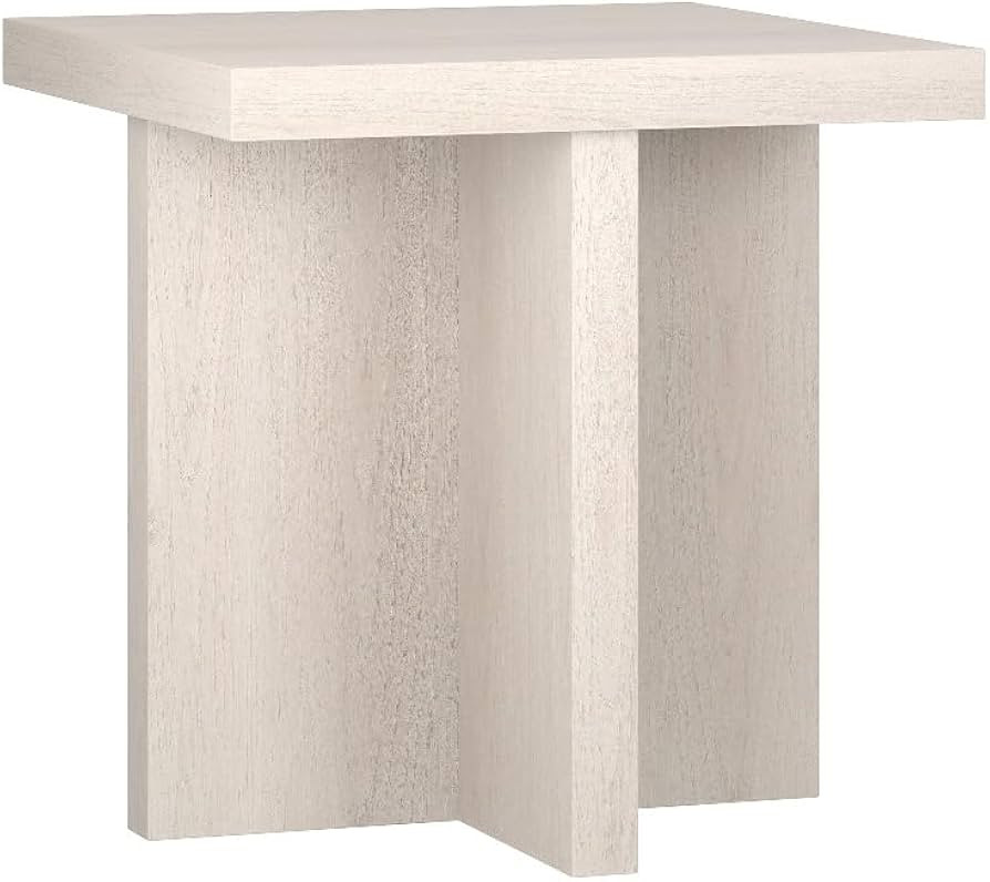 Henn&Hart 22" Alder White MDF Side Table | Amazon (US)