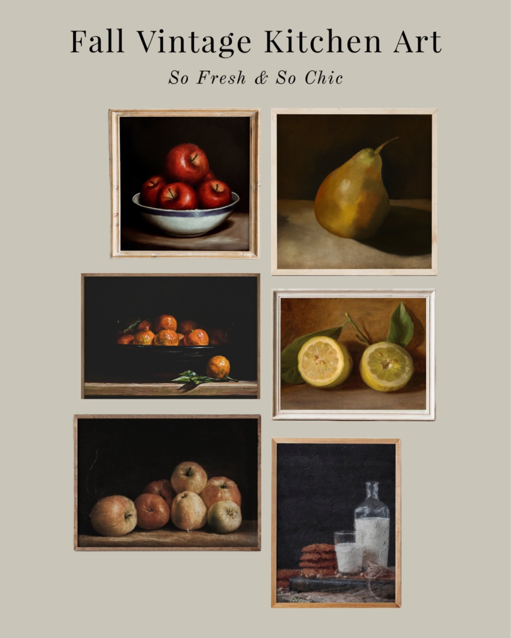 Fall Vintage kitchen art!
-
Fall home decor - vintage art - pear art - still life painting - neutral art - transitional living room - kitchen decor - affordable home decor 

#LTKSeasonal #LTKhome #LTKunder50
